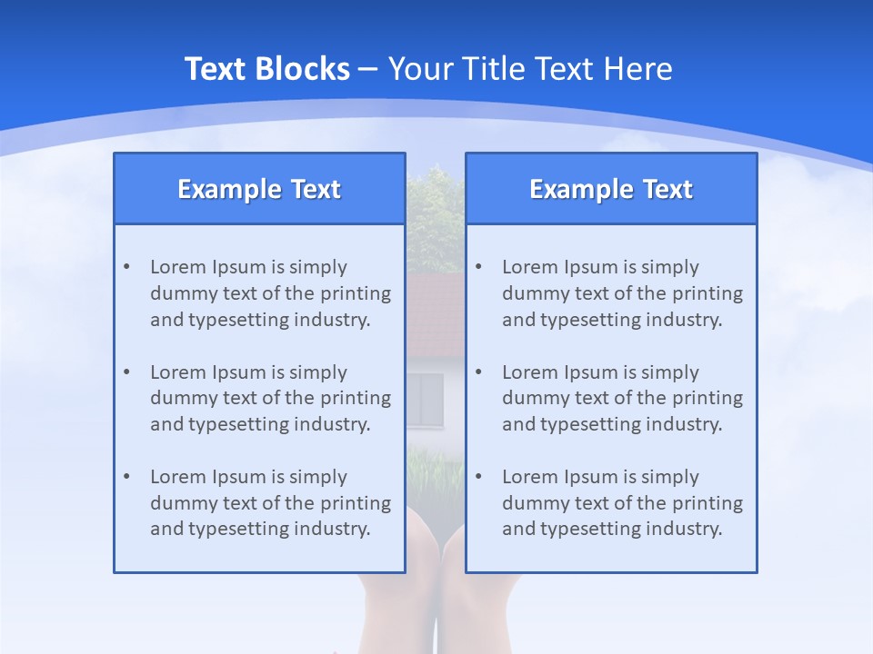 Kerzen Rentier Tannenzapfen PowerPoint Template