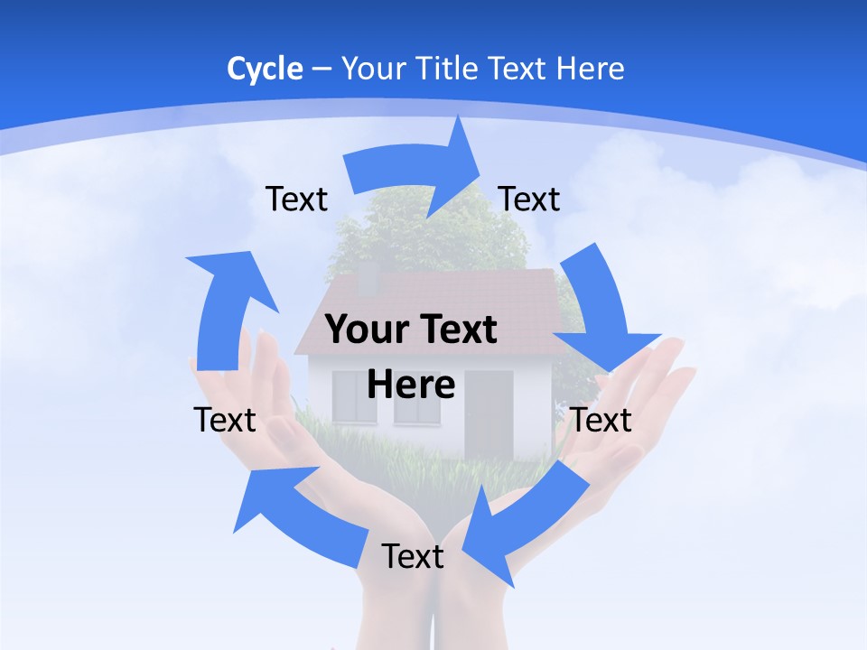 Kerzen Rentier Tannenzapfen PowerPoint Template