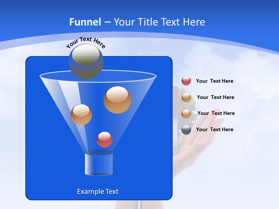 Kerzen Rentier Tannenzapfen PowerPoint Template
