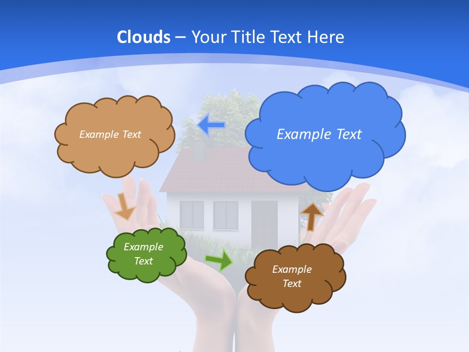 Kerzen Rentier Tannenzapfen PowerPoint Template