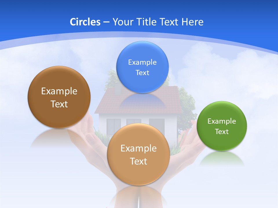 Kerzen Rentier Tannenzapfen PowerPoint Template