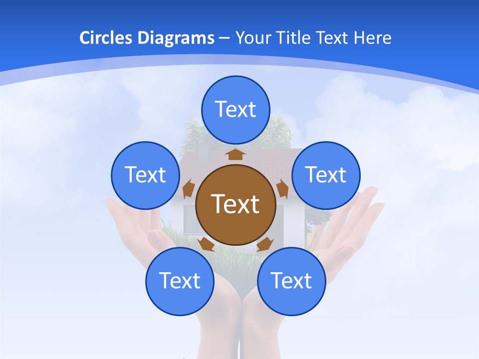 Kerzen Rentier Tannenzapfen PowerPoint Template