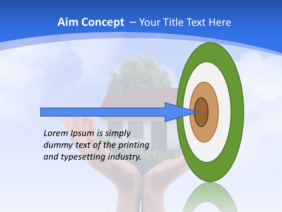 Kerzen Rentier Tannenzapfen PowerPoint Template