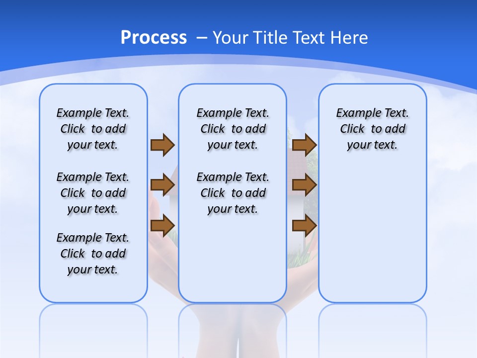 Kerzen Rentier Tannenzapfen PowerPoint Template