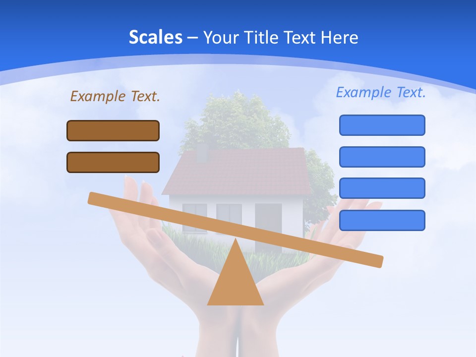 Kerzen Rentier Tannenzapfen PowerPoint Template
