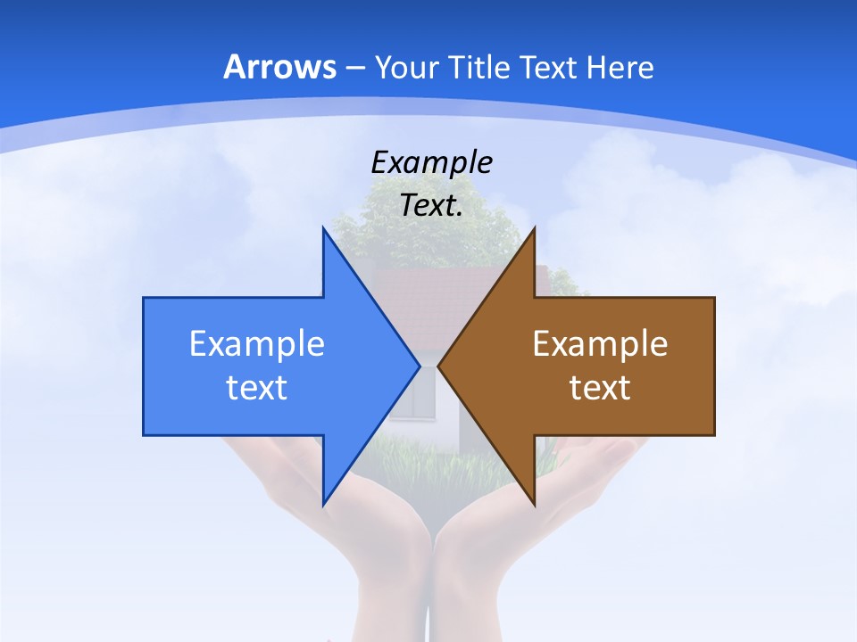 Kerzen Rentier Tannenzapfen PowerPoint Template