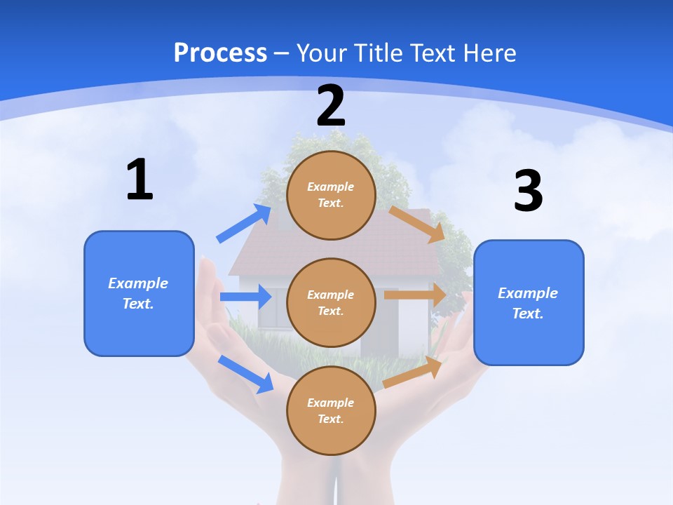 Kerzen Rentier Tannenzapfen PowerPoint Template