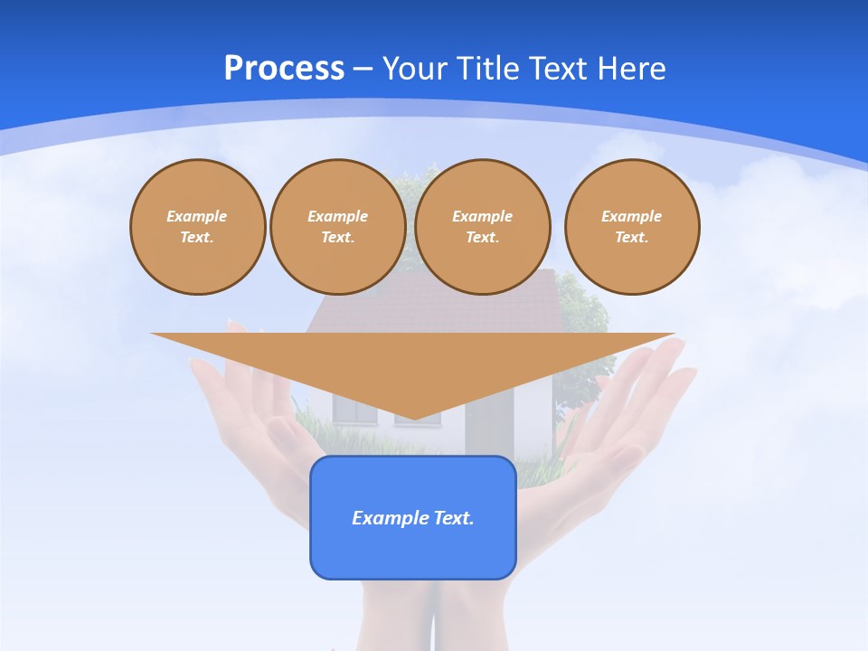 Kerzen Rentier Tannenzapfen PowerPoint Template