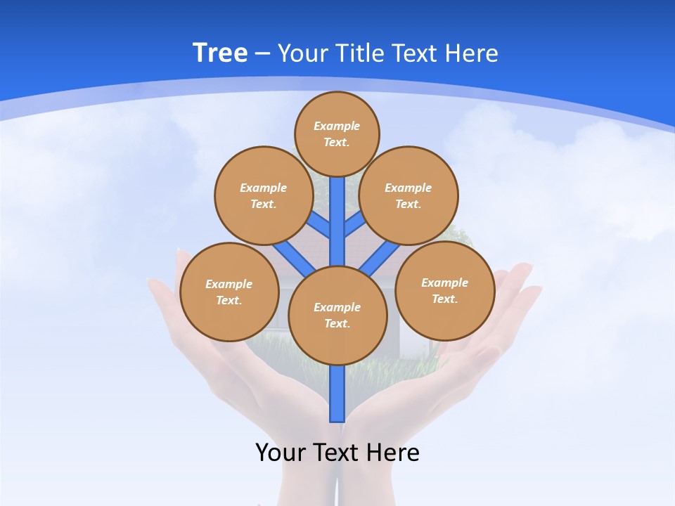 Kerzen Rentier Tannenzapfen PowerPoint Template