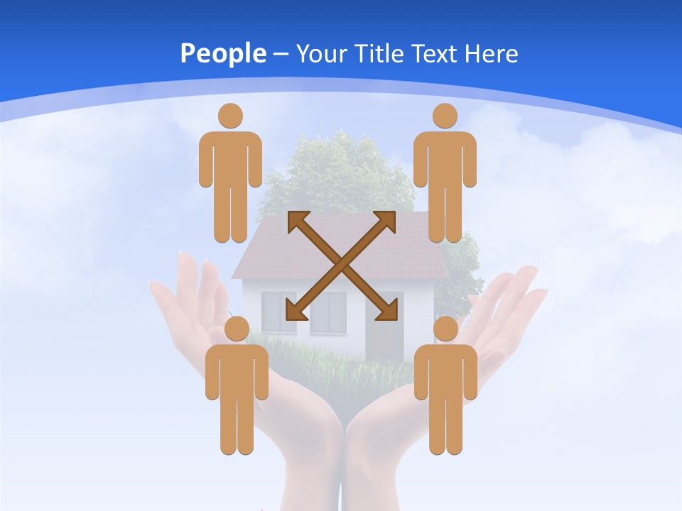 Kerzen Rentier Tannenzapfen PowerPoint Template