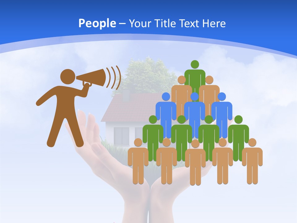 Kerzen Rentier Tannenzapfen PowerPoint Template