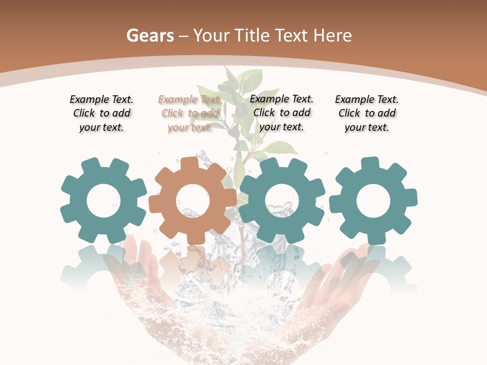 Anz Tanne Weihnachtskugeln PowerPoint Template