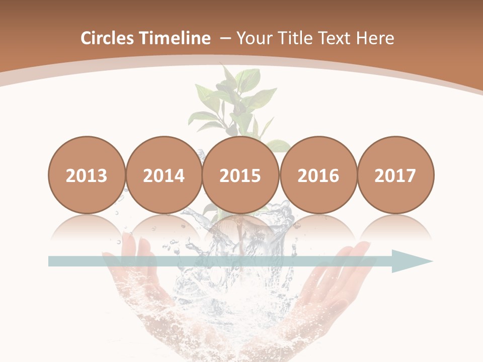 Anz Tanne Weihnachtskugeln PowerPoint Template