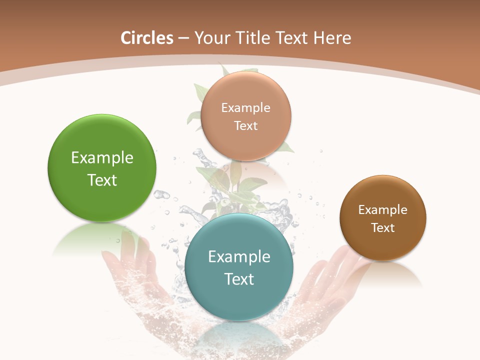 Anz Tanne Weihnachtskugeln PowerPoint Template