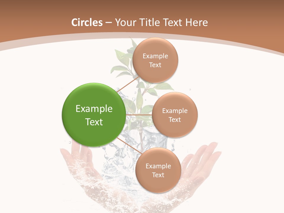 Anz Tanne Weihnachtskugeln PowerPoint Template