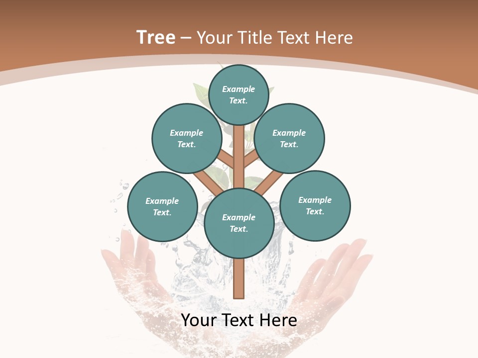 Anz Tanne Weihnachtskugeln PowerPoint Template