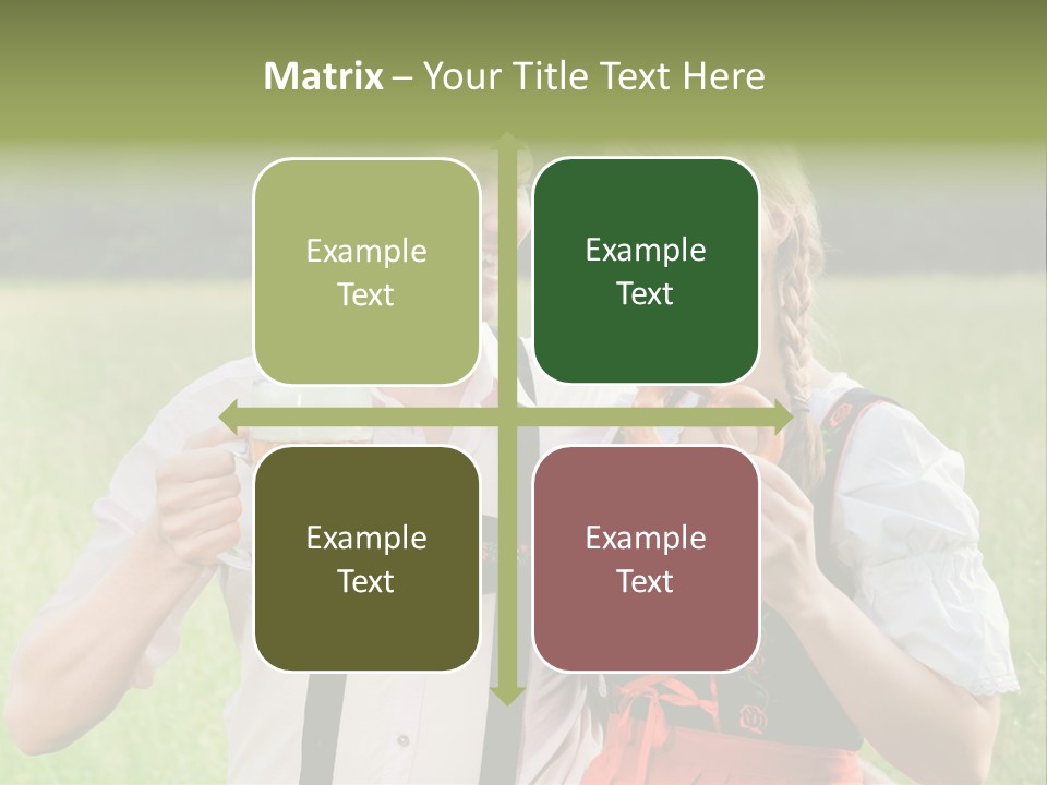 Celebrate Munich Jar PowerPoint Template