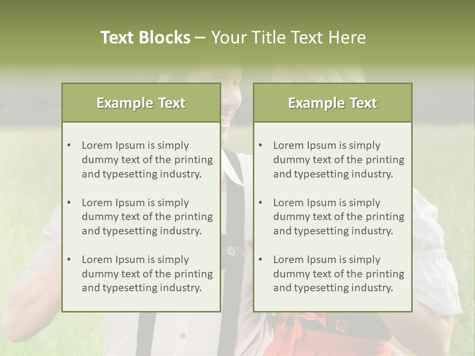 Celebrate Munich Jar PowerPoint Template