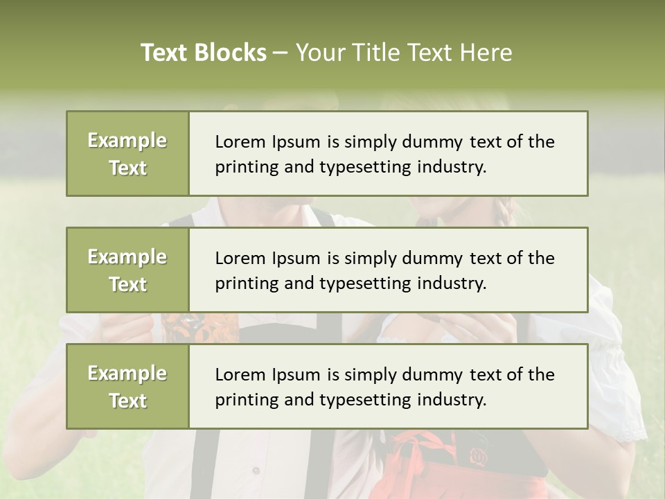 Celebrate Munich Jar PowerPoint Template