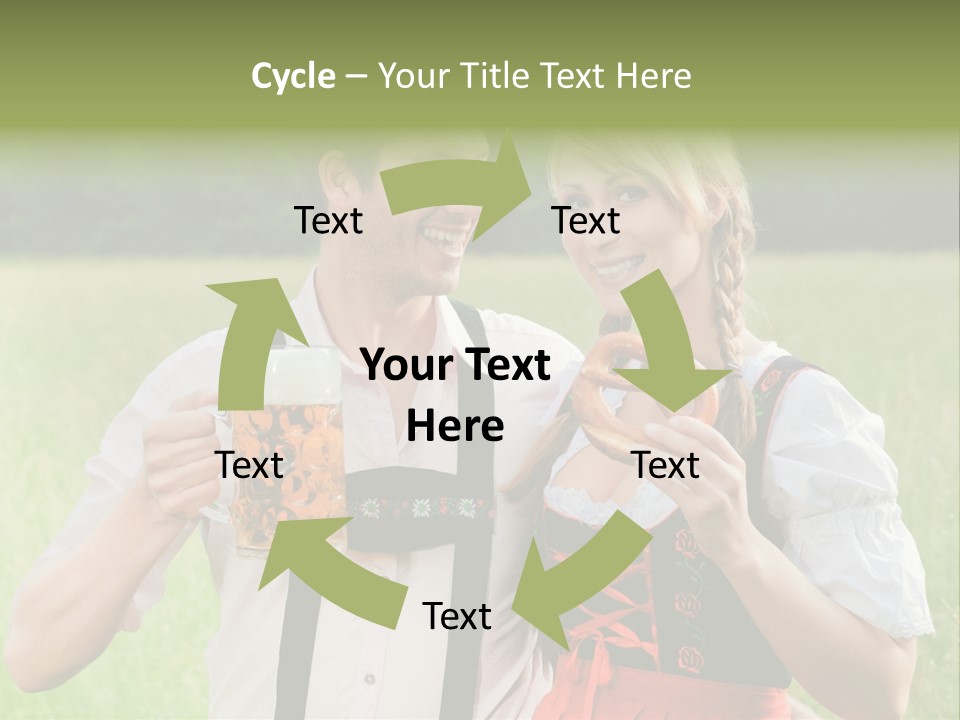 Celebrate Munich Jar PowerPoint Template