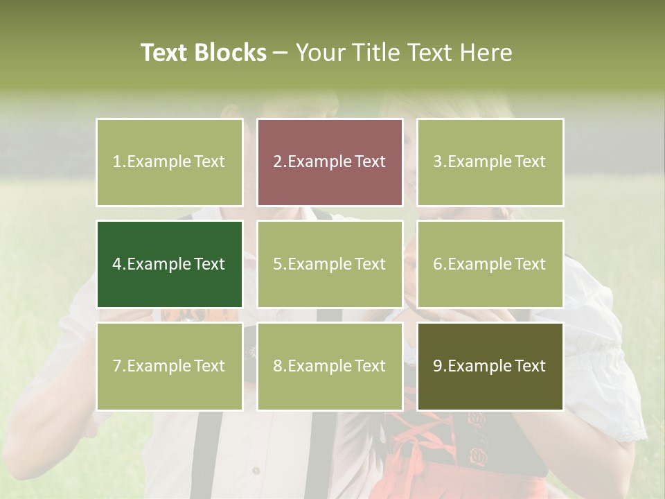 Celebrate Munich Jar PowerPoint Template