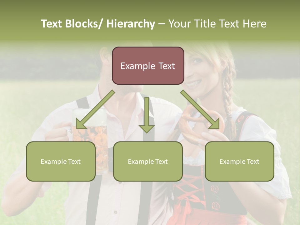 Celebrate Munich Jar PowerPoint Template