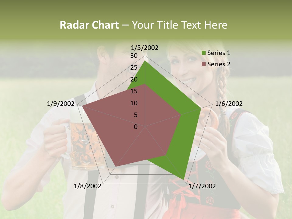 Celebrate Munich Jar PowerPoint Template