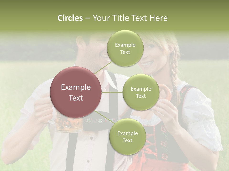 Celebrate Munich Jar PowerPoint Template