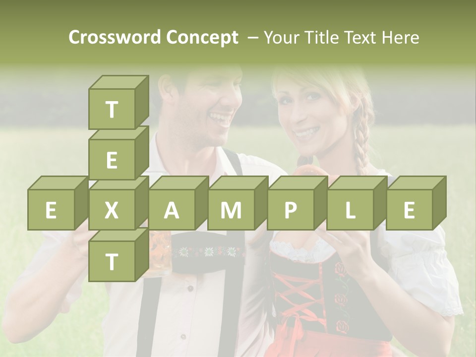 Celebrate Munich Jar PowerPoint Template