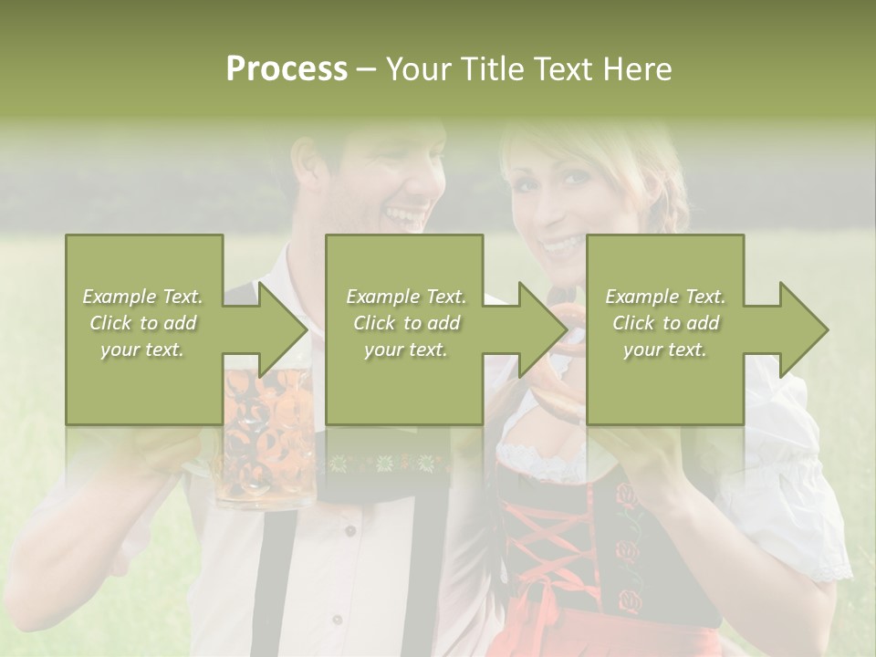 Celebrate Munich Jar PowerPoint Template