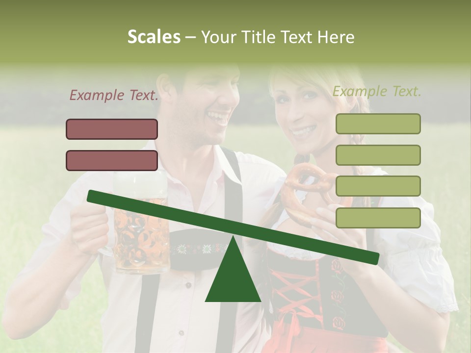 Celebrate Munich Jar PowerPoint Template