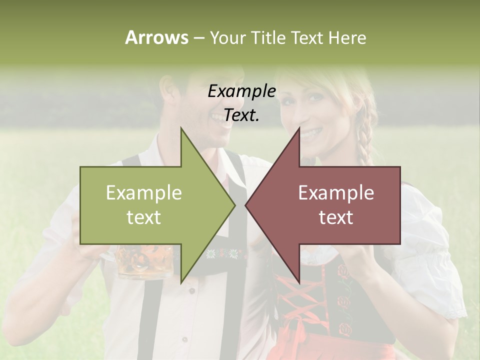 Celebrate Munich Jar PowerPoint Template