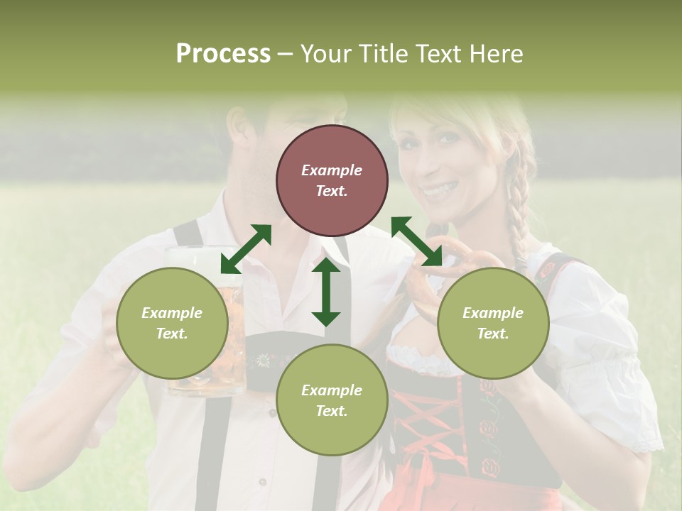 Celebrate Munich Jar PowerPoint Template