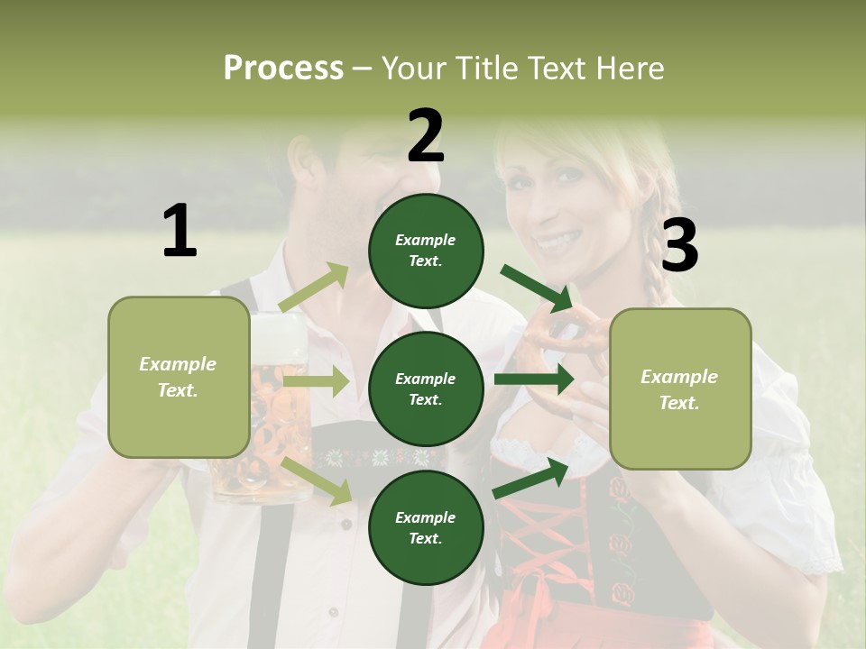 Celebrate Munich Jar PowerPoint Template