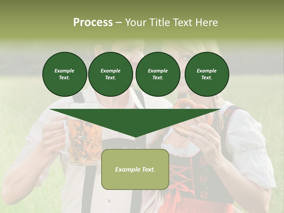 Celebrate Munich Jar PowerPoint Template