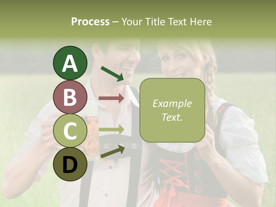 Celebrate Munich Jar PowerPoint Template