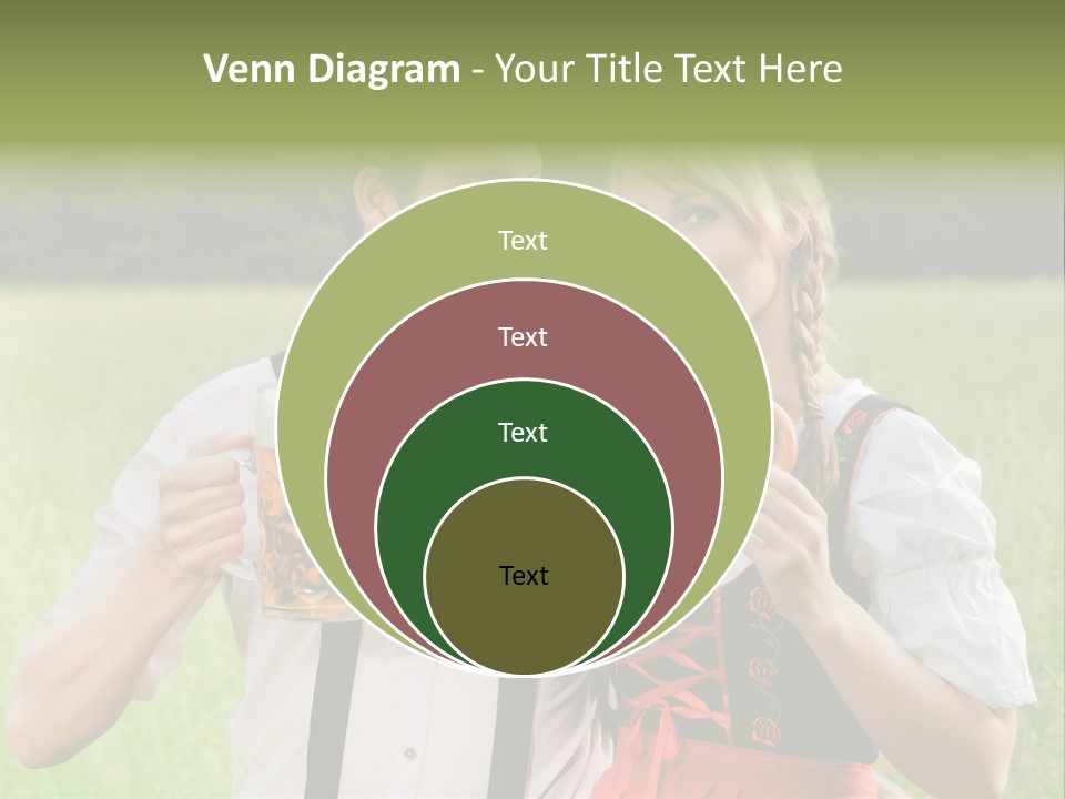 Celebrate Munich Jar PowerPoint Template