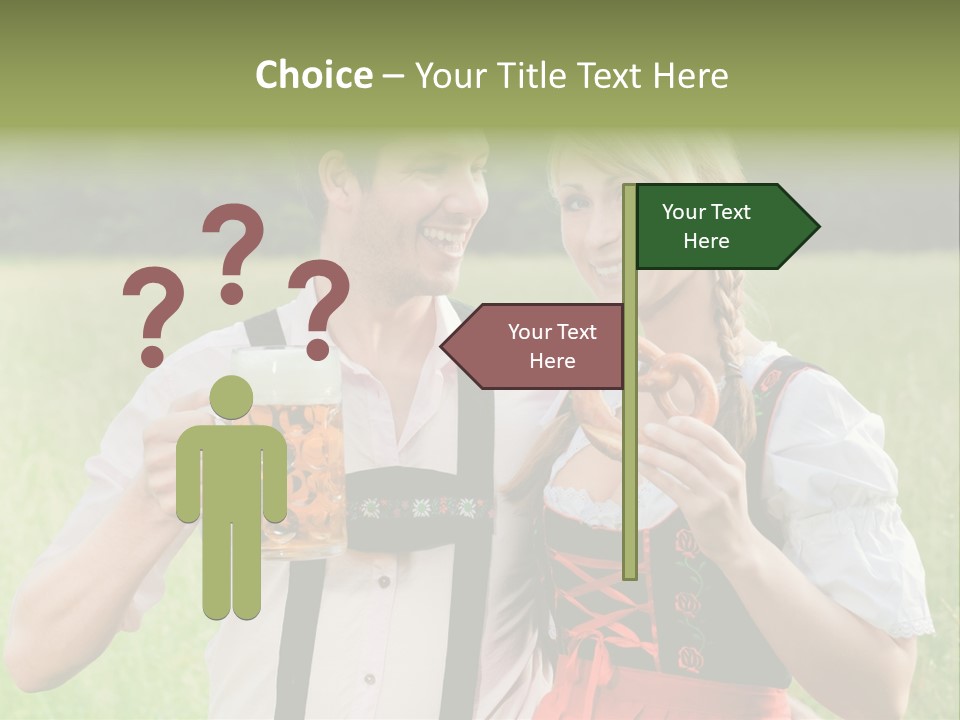 Celebrate Munich Jar PowerPoint Template