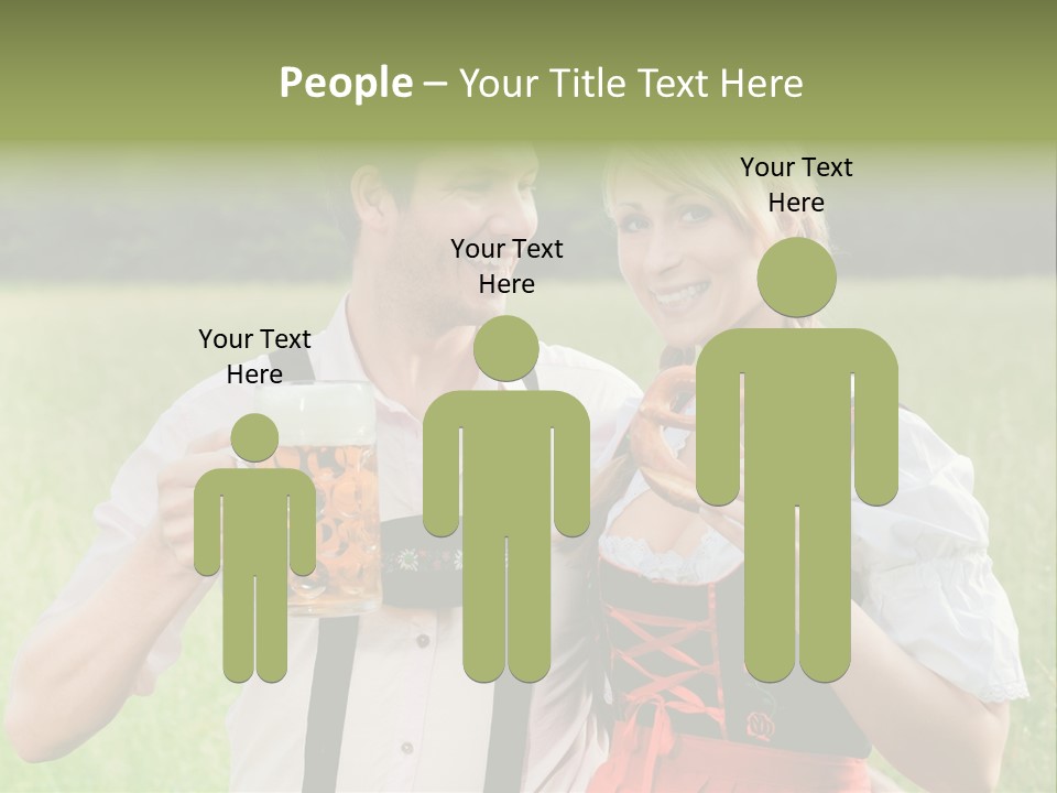 Celebrate Munich Jar PowerPoint Template