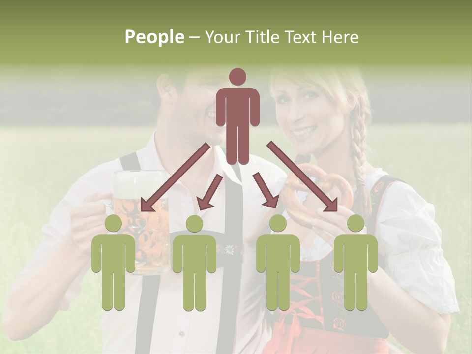 Celebrate Munich Jar PowerPoint Template