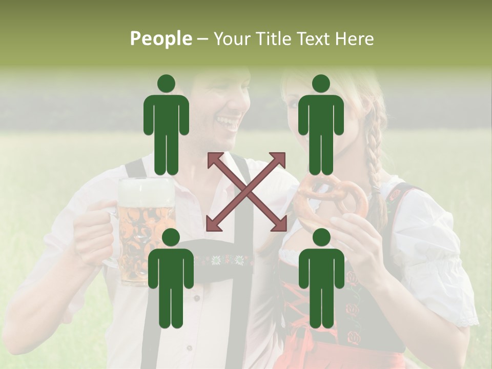 Celebrate Munich Jar PowerPoint Template