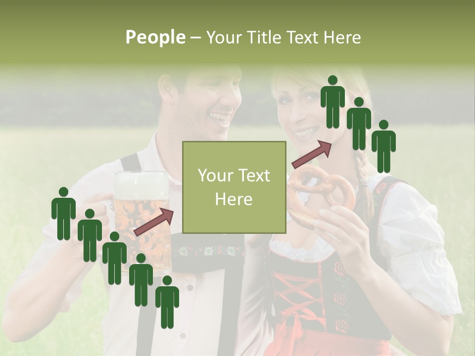 Celebrate Munich Jar PowerPoint Template