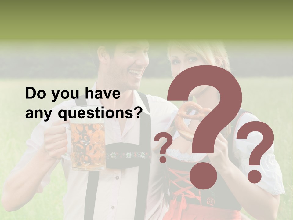 Celebrate Munich Jar PowerPoint Template