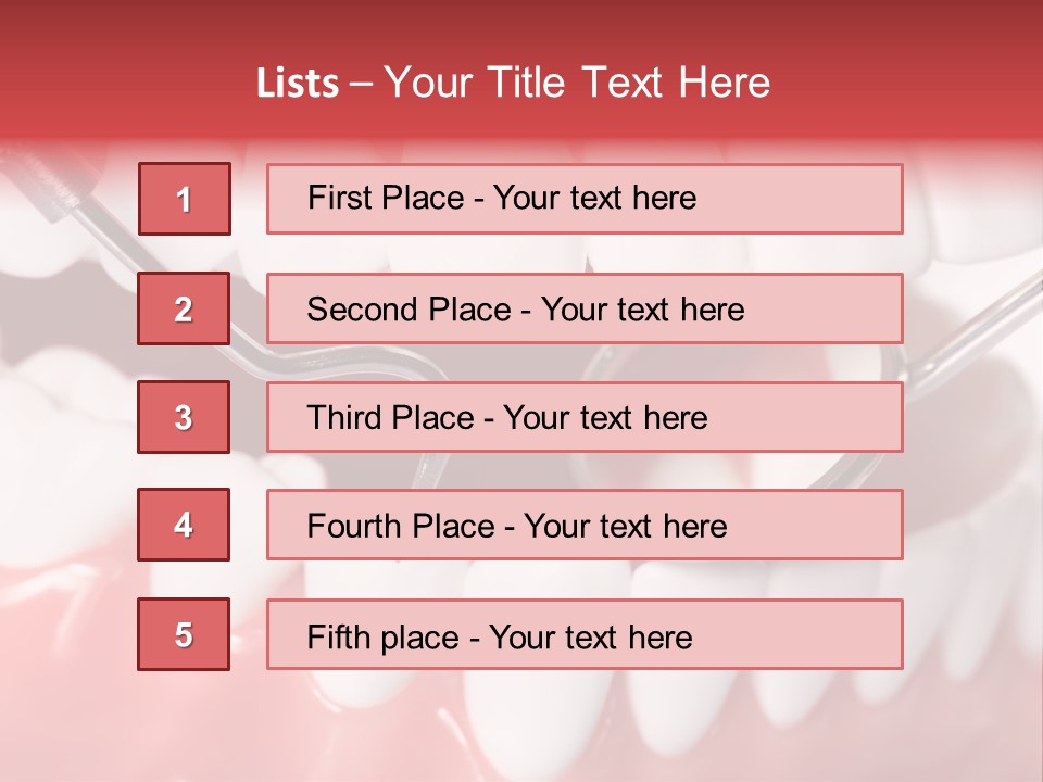 Model Anatomical Healthy PowerPoint Template