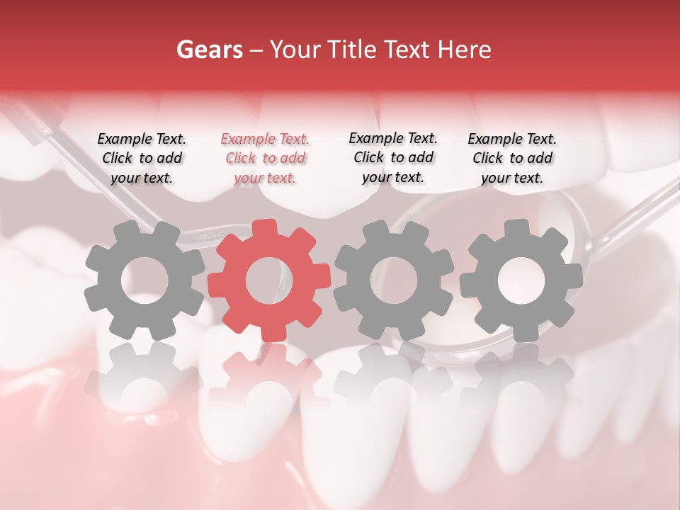 Model Anatomical Healthy PowerPoint Template