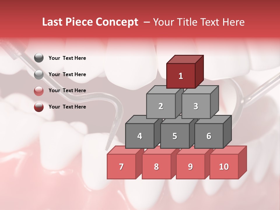 Model Anatomical Healthy PowerPoint Template