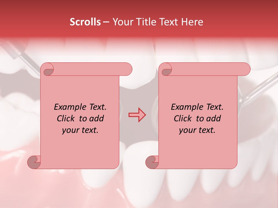 Model Anatomical Healthy PowerPoint Template