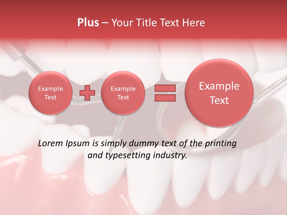 Model Anatomical Healthy PowerPoint Template