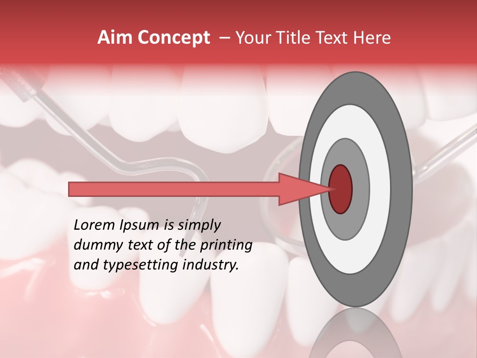 Model Anatomical Healthy PowerPoint Template