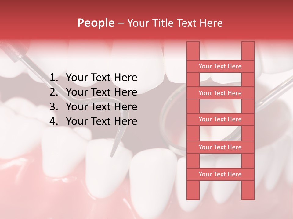 Model Anatomical Healthy PowerPoint Template